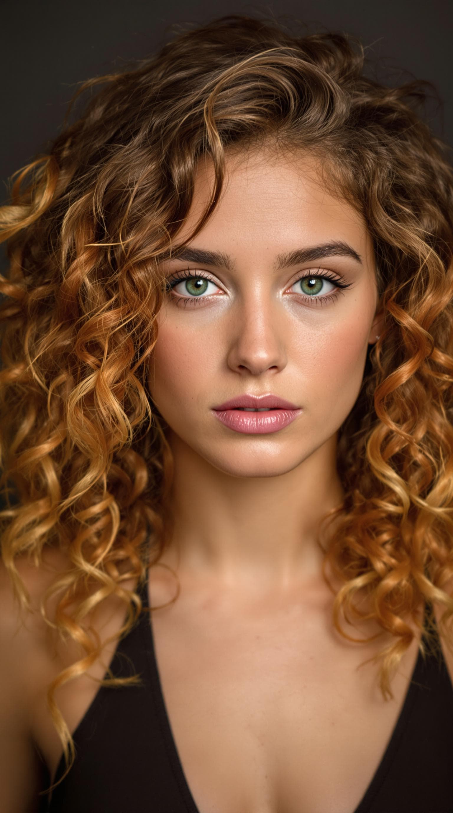AI generated: "Image is a portrait captured with a Sony A1 50.1mb using a 26mm prime lens, featuring a 21 year old...