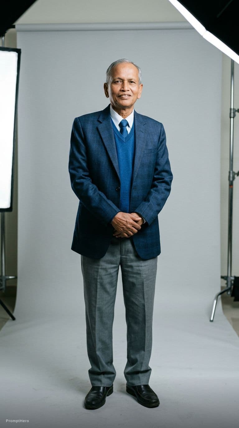 AI generated: Full body potrait in a photo studio, ultra realistic hyper realistic photo realistic flim grain