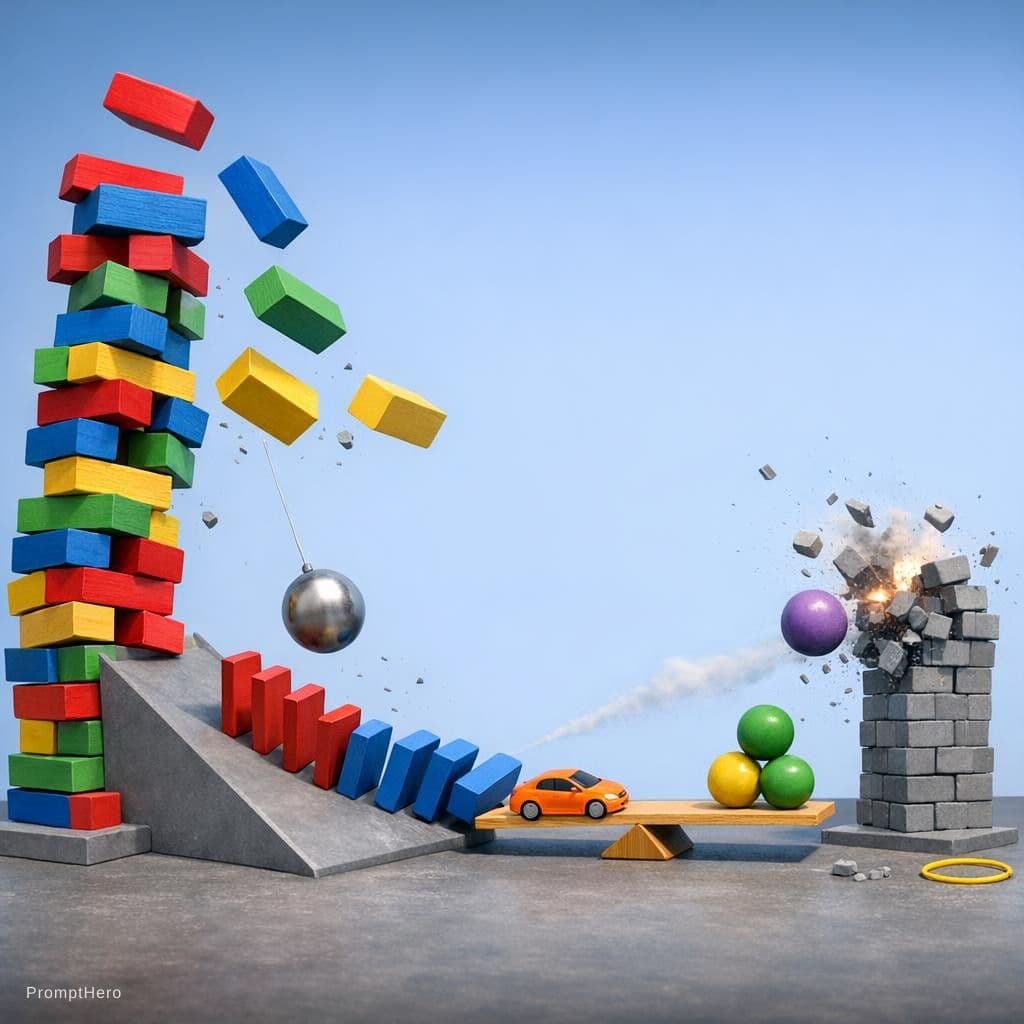 AI generated: Physics simulation