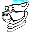 AI generated: portrait of a dog head and shoulders, b&w outline art for kids coloring book page, Kids coloring pag...