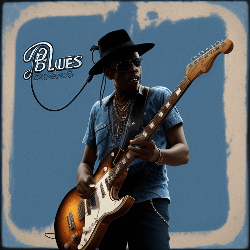 AI generated: Blues music