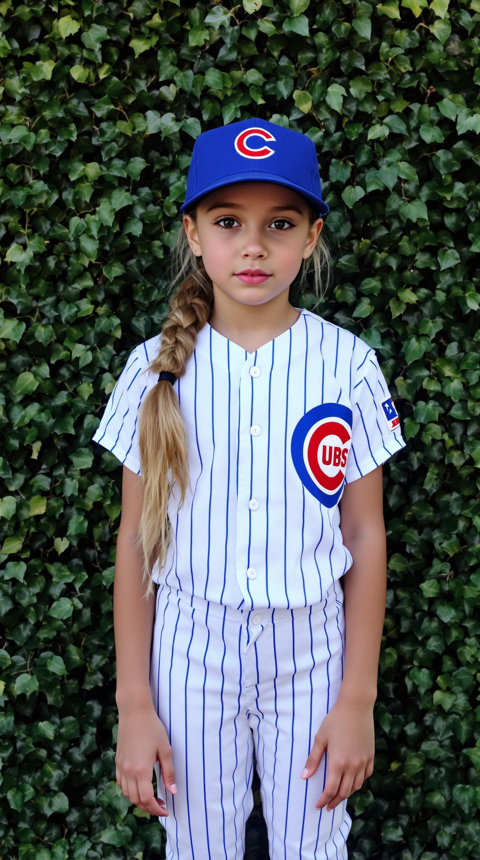 AI generated: a professional photo of a exceptionally beautiful girl in the world (age 7), (seven year old), highl...
