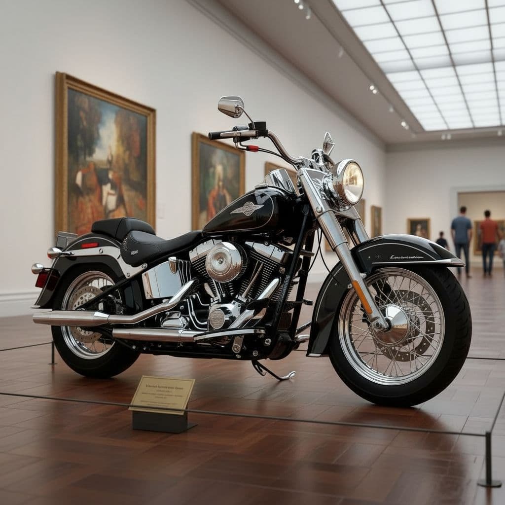 AI generated: au musée