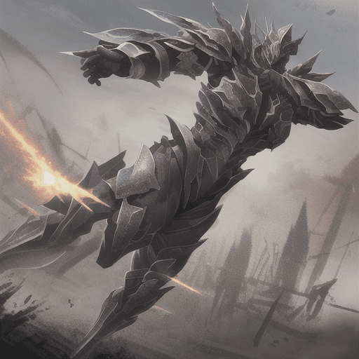 AI generated: create a combat scene for possible word war 3 but take into consideration technological development