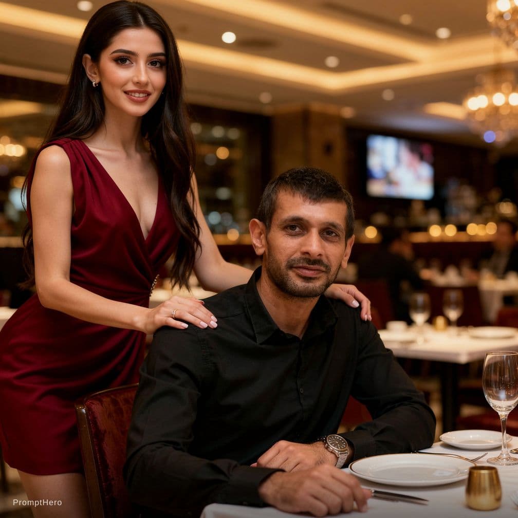 AI generated: 📸 Stable Prompt – Same Girl, Same Dress, Park Bulvar Restaurant:

A realistic cinematic photo of a ...