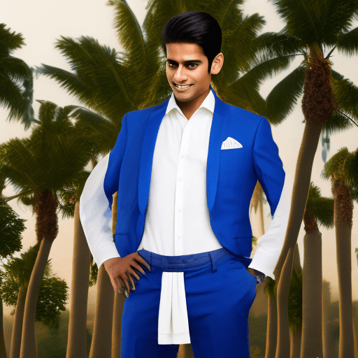 AI generated: Create a full-body, high-resolution image of a person aged 20-30, embodying the persona of a 'Mantri...