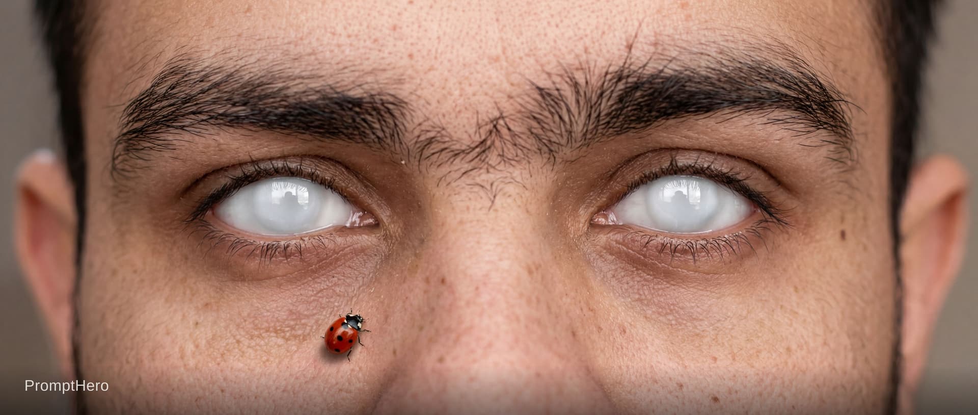 AI generated: Using this image as the base reference, create a tight close-up of the person's face focusing fully ...