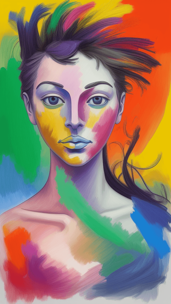 AI generated: realistic conceptual art a fauvism FARC figurative impressionism divisionism technique vibrant impre...