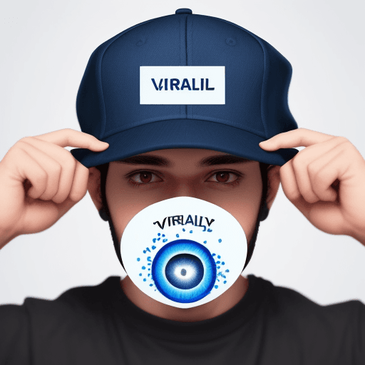 AI generated:  Cap with Viral Hashtags:
"We want a cap design that captures the viral essence of social media. Ple...
