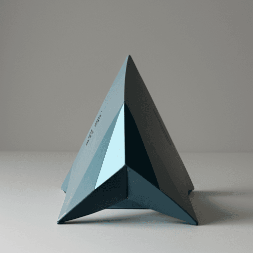 AI generated: tetrahedron height