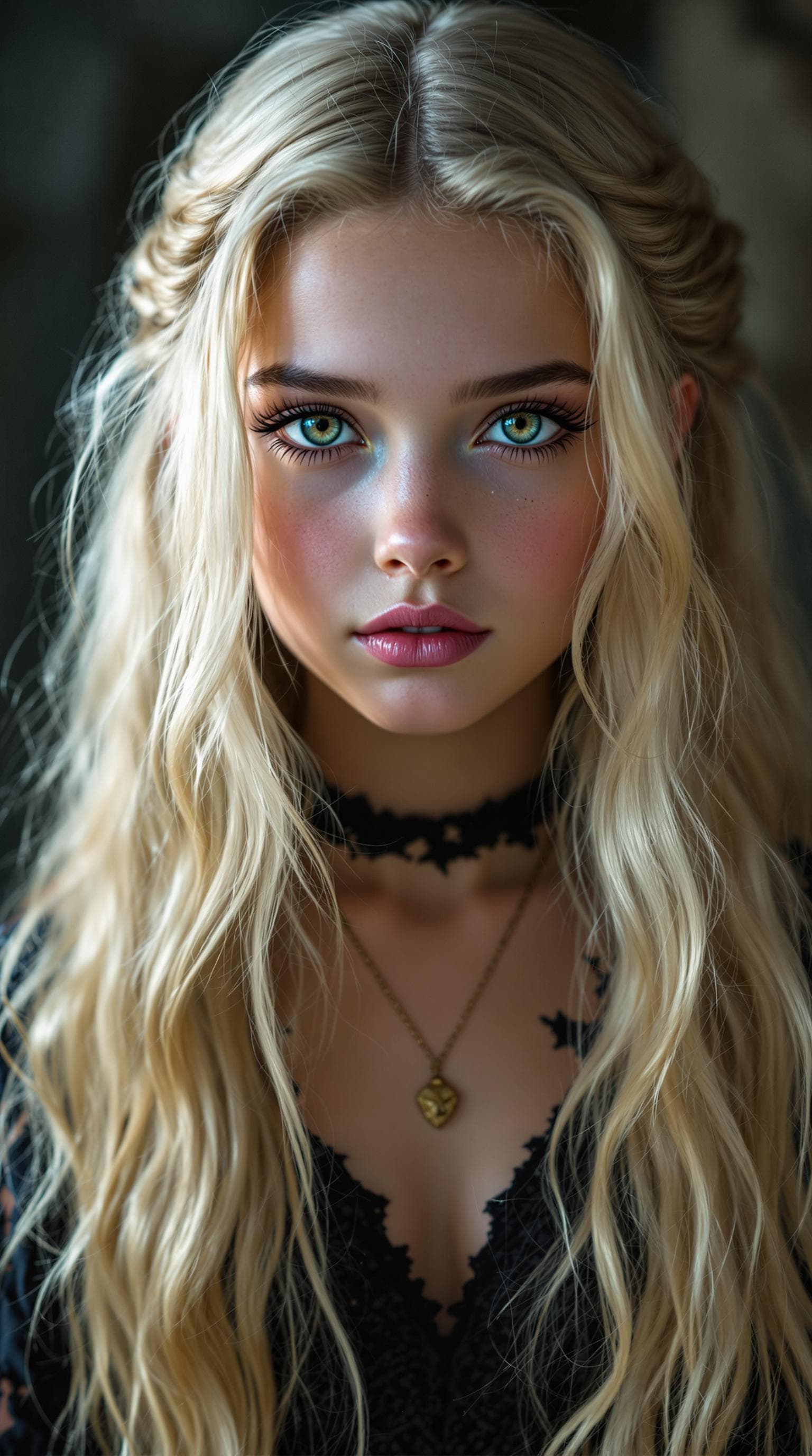AI generated: a professional photo of a exceptionally of the most beautiful girl in the world,  (age 7) (masterpie...