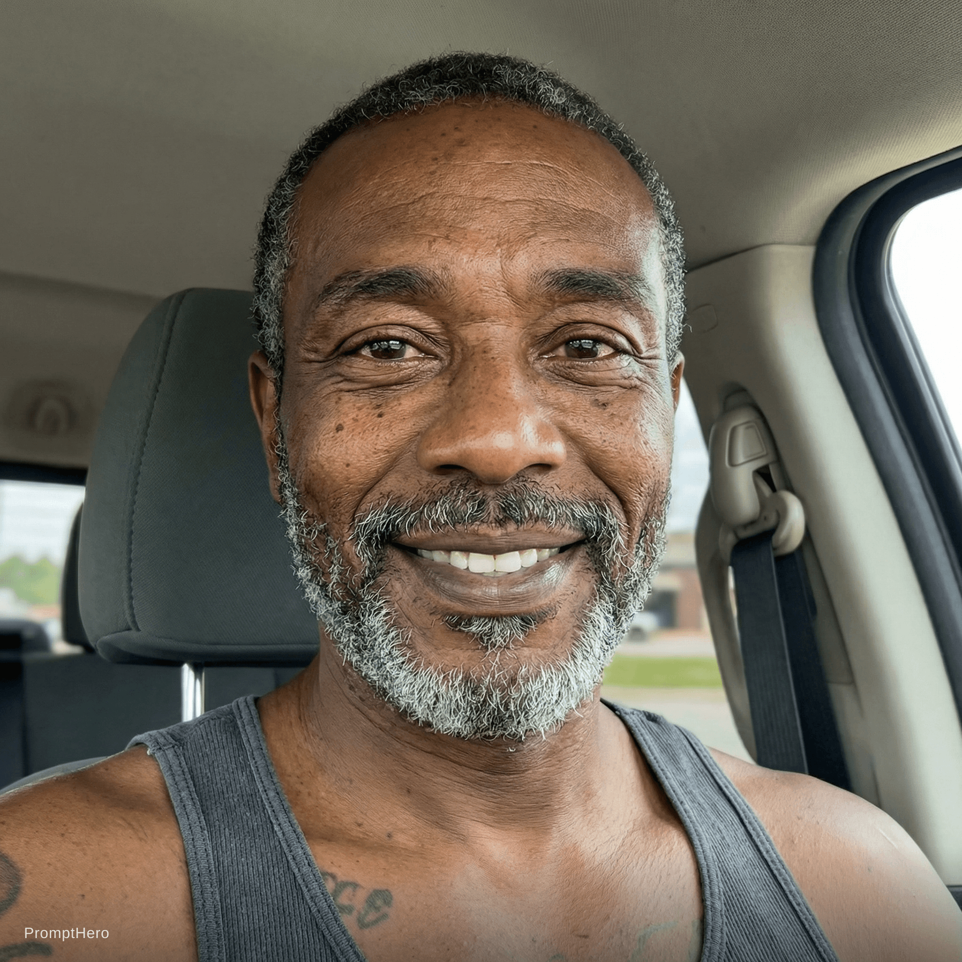 AI generated: middle aged, around 50 years old