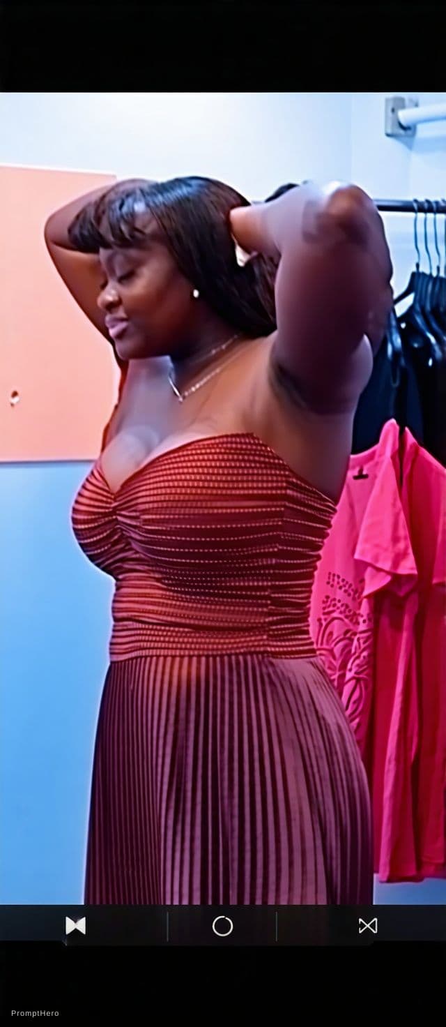 AI generated: Remove dress 