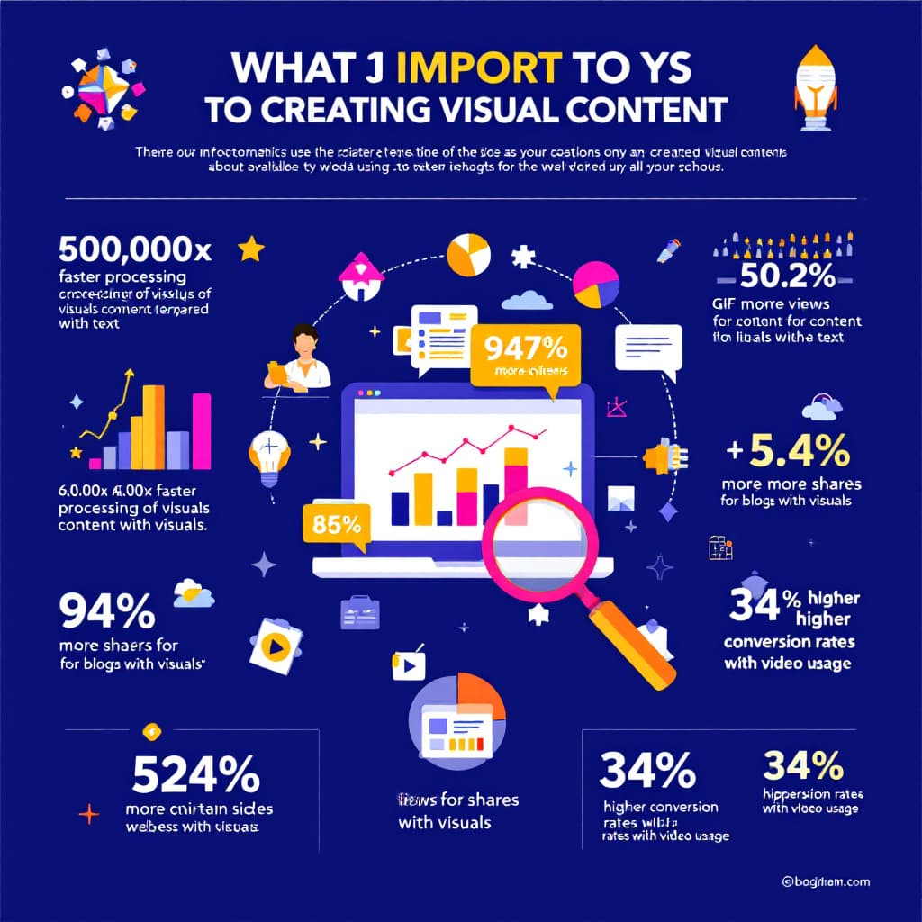 AI generated: "Design a visually captivating, photorealistic infographic that reinforces the importance of creatin...