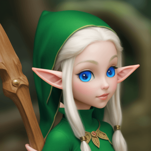 AI generated: Elf