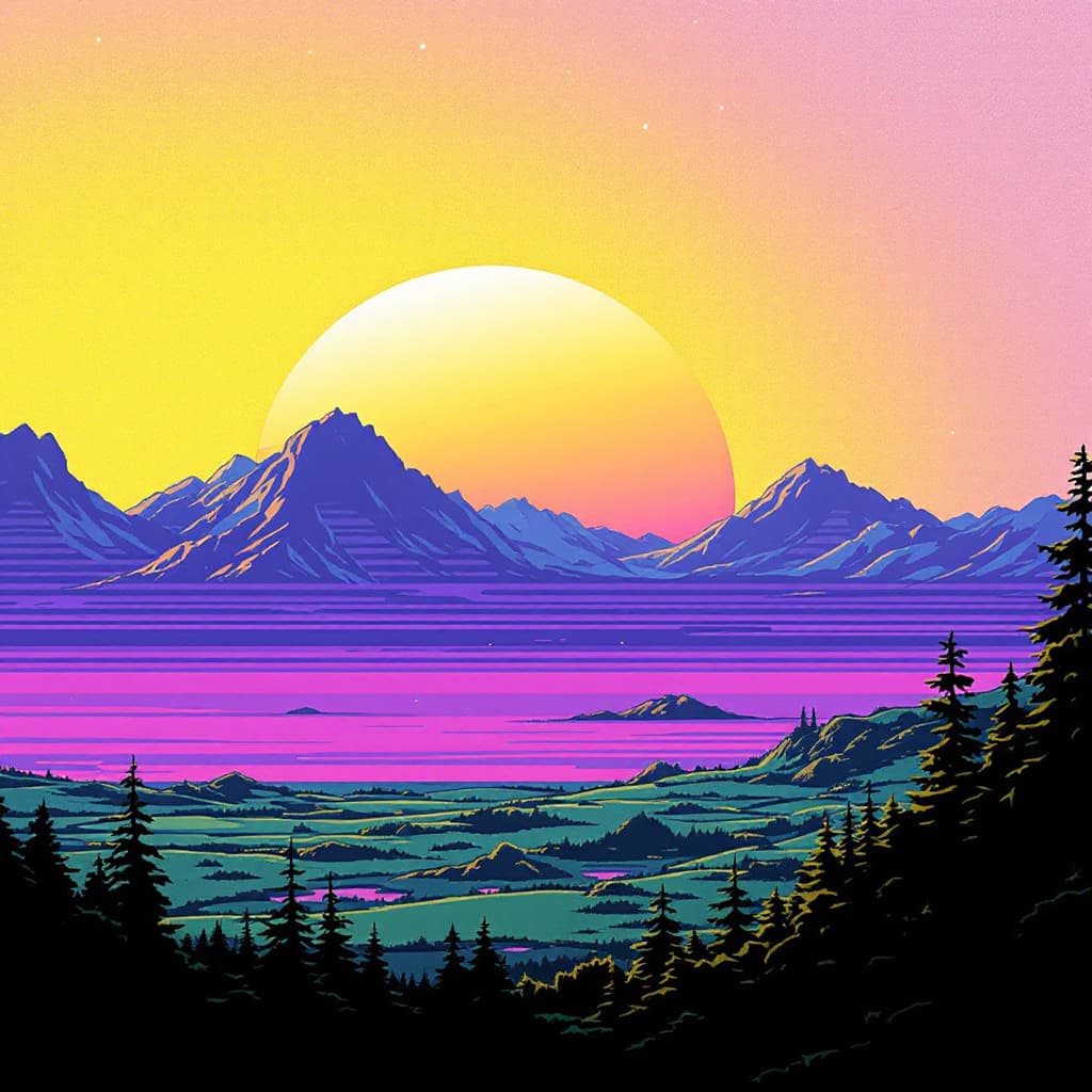AI generated: Vibe retro-psy-op --p aj62bfp --ar 41:71 --v 6.1 --style raw --s 750 