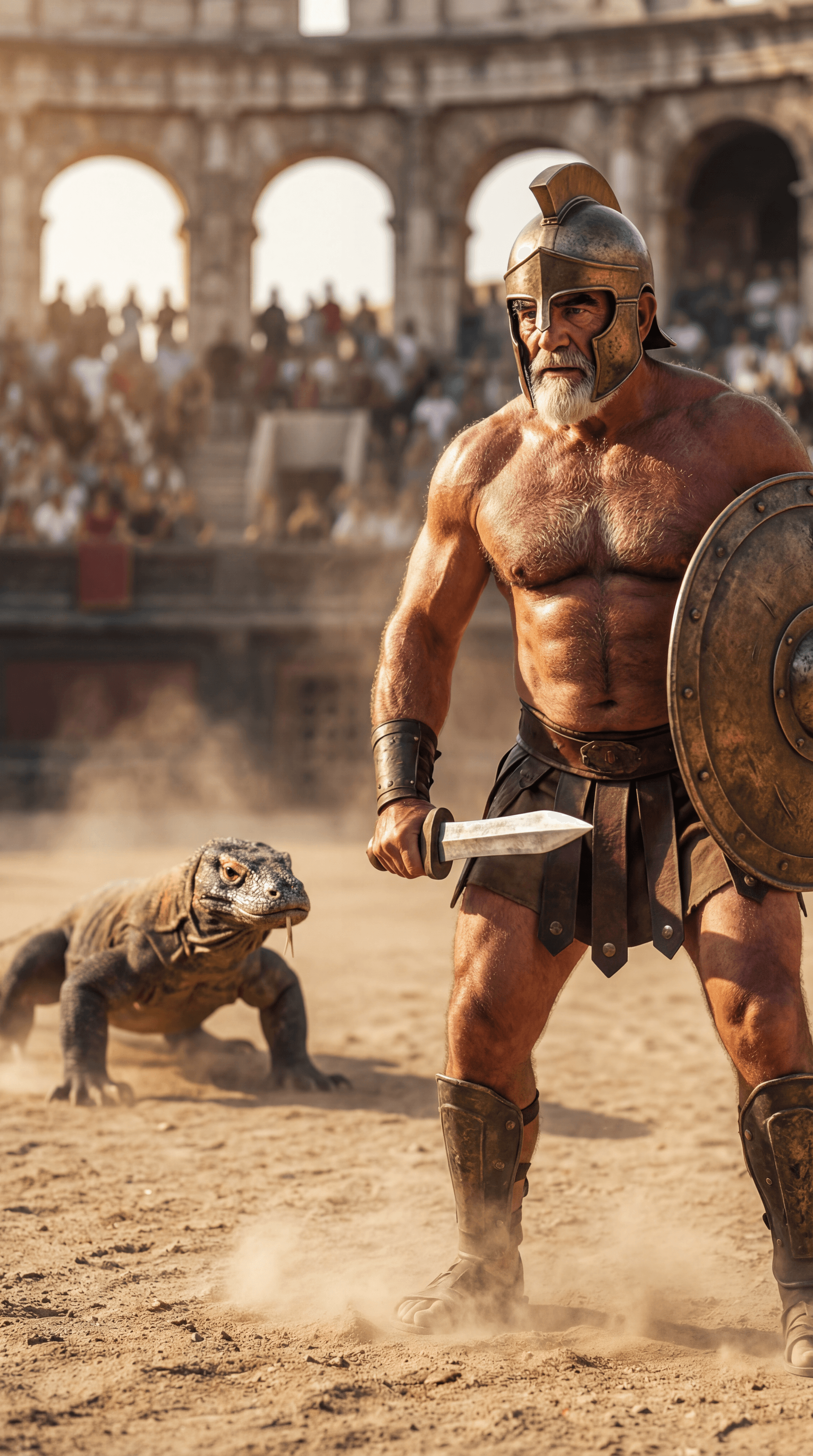 AI generated: ULTRA-REALISTIC CINEMATIC ACTION PHOTOGRAPH (vertical poster 9:16).
Looks like a real professional f...