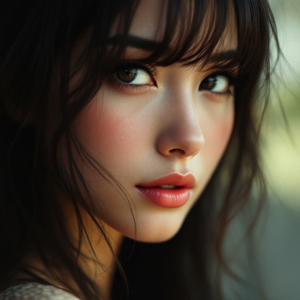 AI generated: Surrealism Simplicity of an asian woman's beautiful eyes --ar 68:128 --stylize 750 --v 5.2