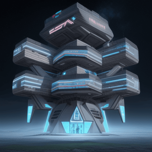 AI generated: navrhni Staru Lubovnu ako futuristicke mesto
