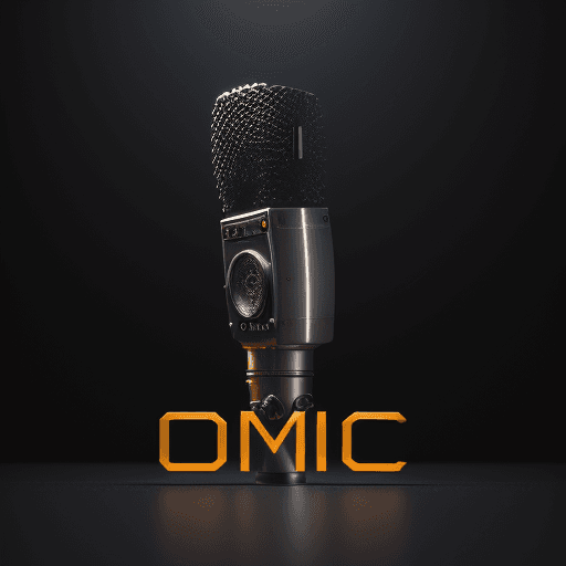 AI generated: Microfone logo for a band named Mic Mania, octane render, trending on artstation, cinematic, hyper r...