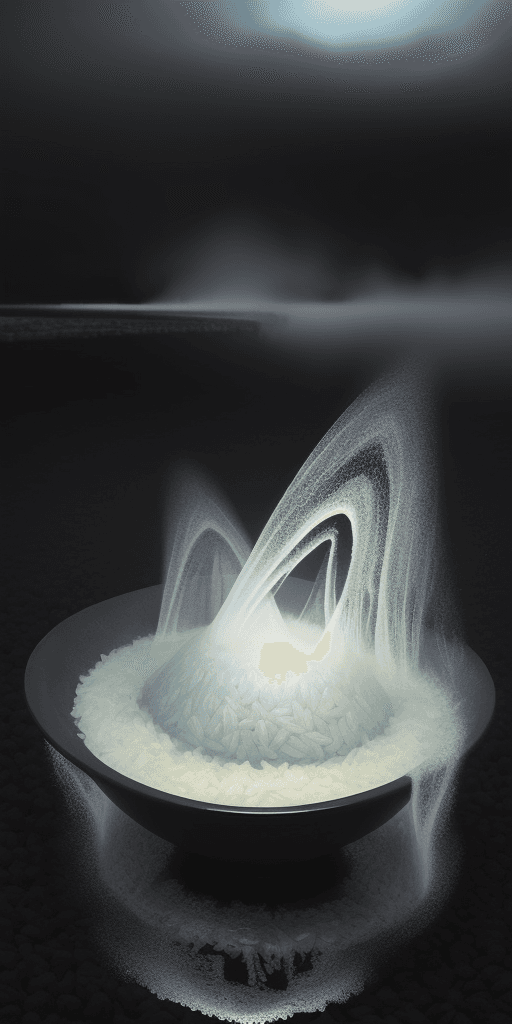 AI generated: (16k water cut 4d art rfktrstyle Half a pound of tuppenny rice), (Psychedelic), Ominous Fog, Ultra R...