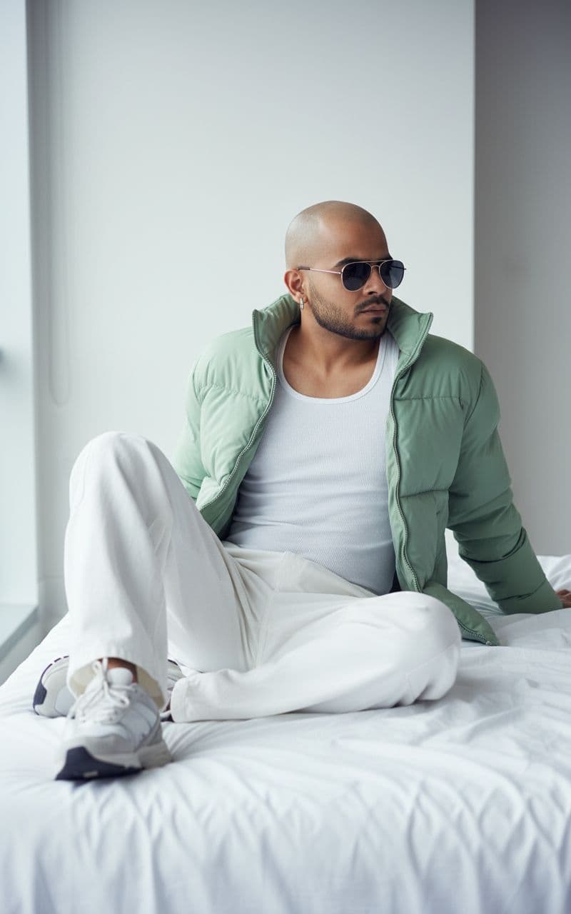 AI generated: a_Hyper ultra-realistic 8K cinematic portrait of a rugged a stylish young man with a lean, toned phy...