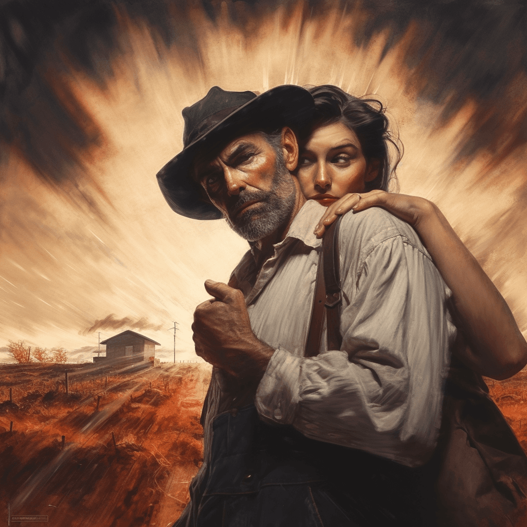 AI generated: The Hired Farmer