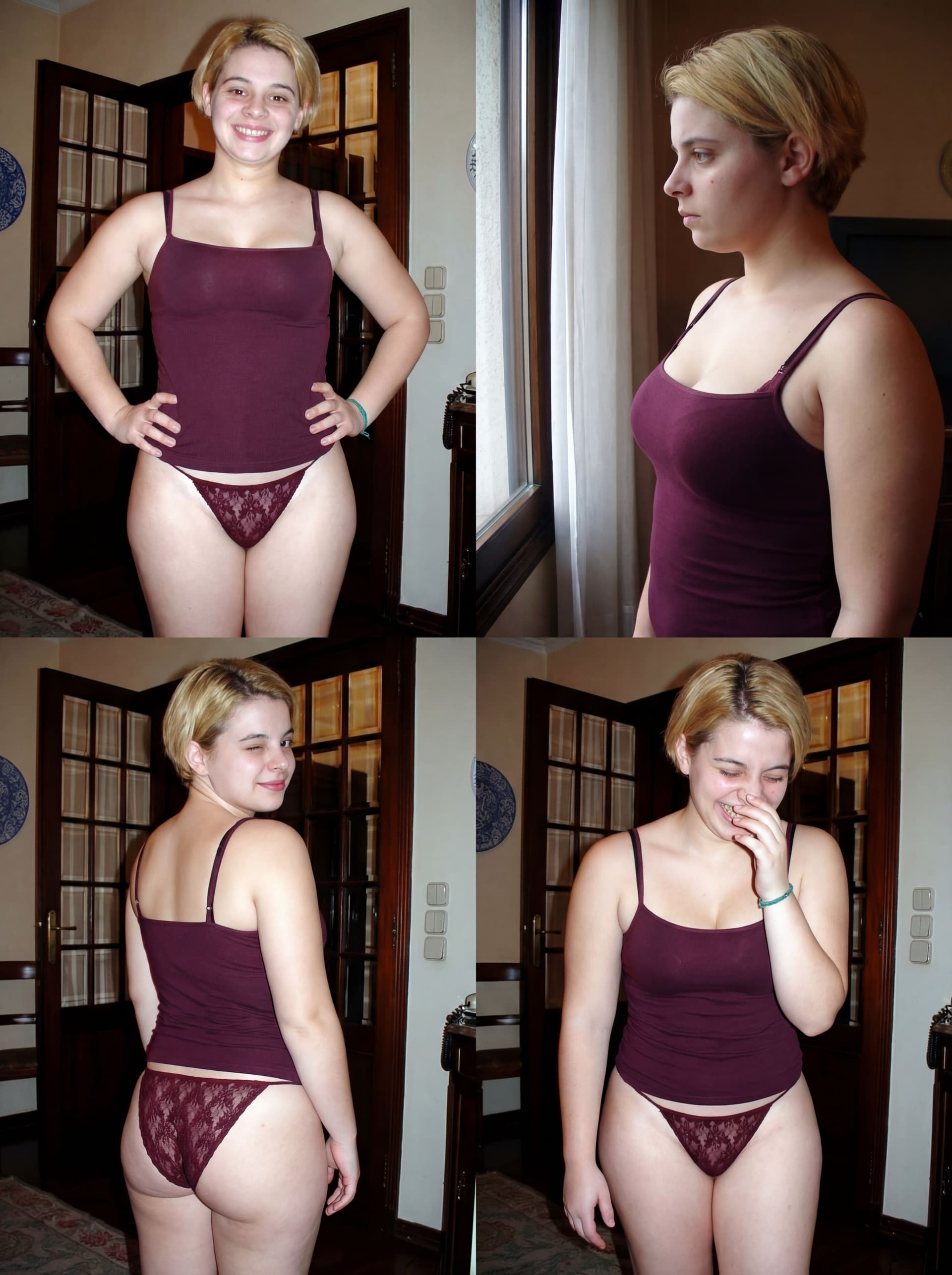 AI generated: Coloque a mulher em poses radicalmente diferentes. Mantenha o mesmo cenário. Mantenha ou mude o ângu...