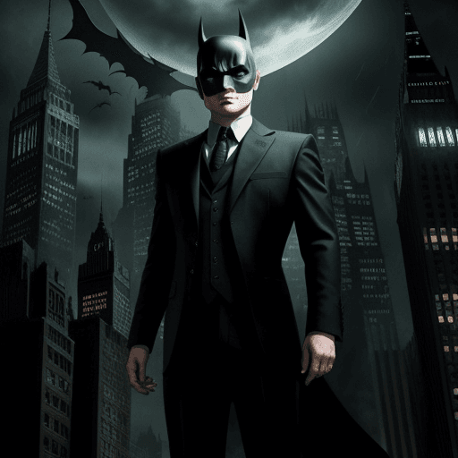 AI generated: gotham city