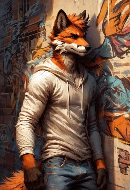 Rough Graffiti Texture [IL / Pony] - Image 1