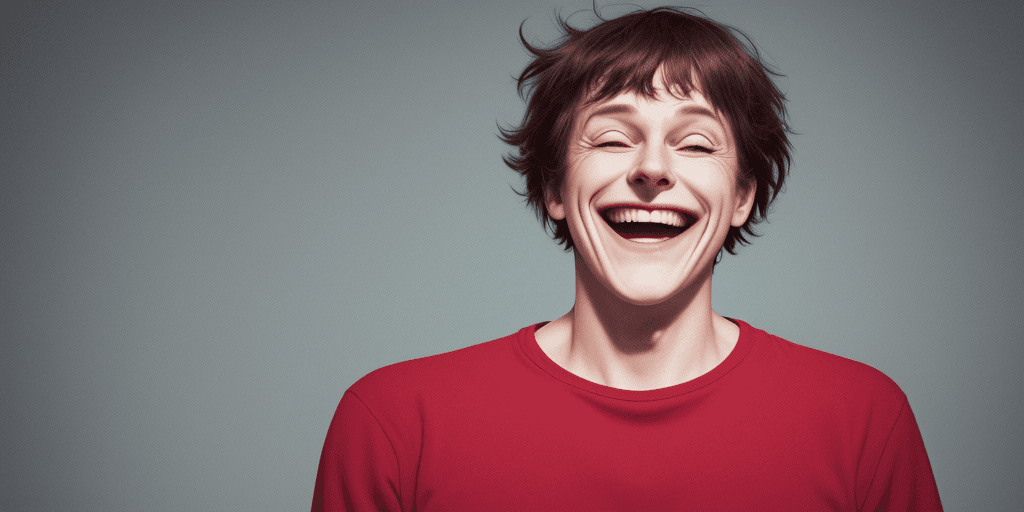 AI generated:  one man that people laugh at , no text , chill