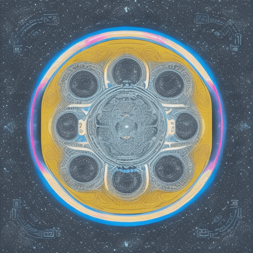 AI generated: Create an image based on the yin-yang symbol representing the themes of Artificial Intelligence (AI)...
