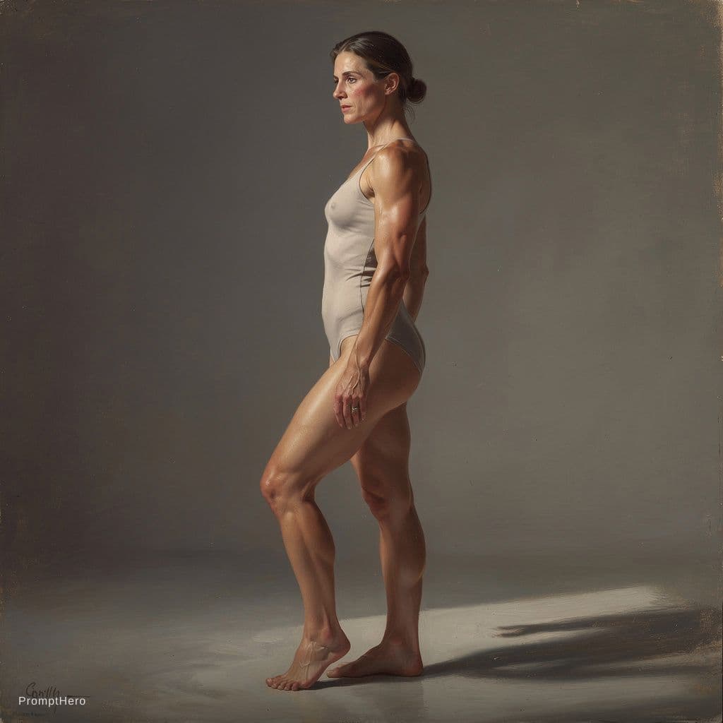 AI generated: Fully naked