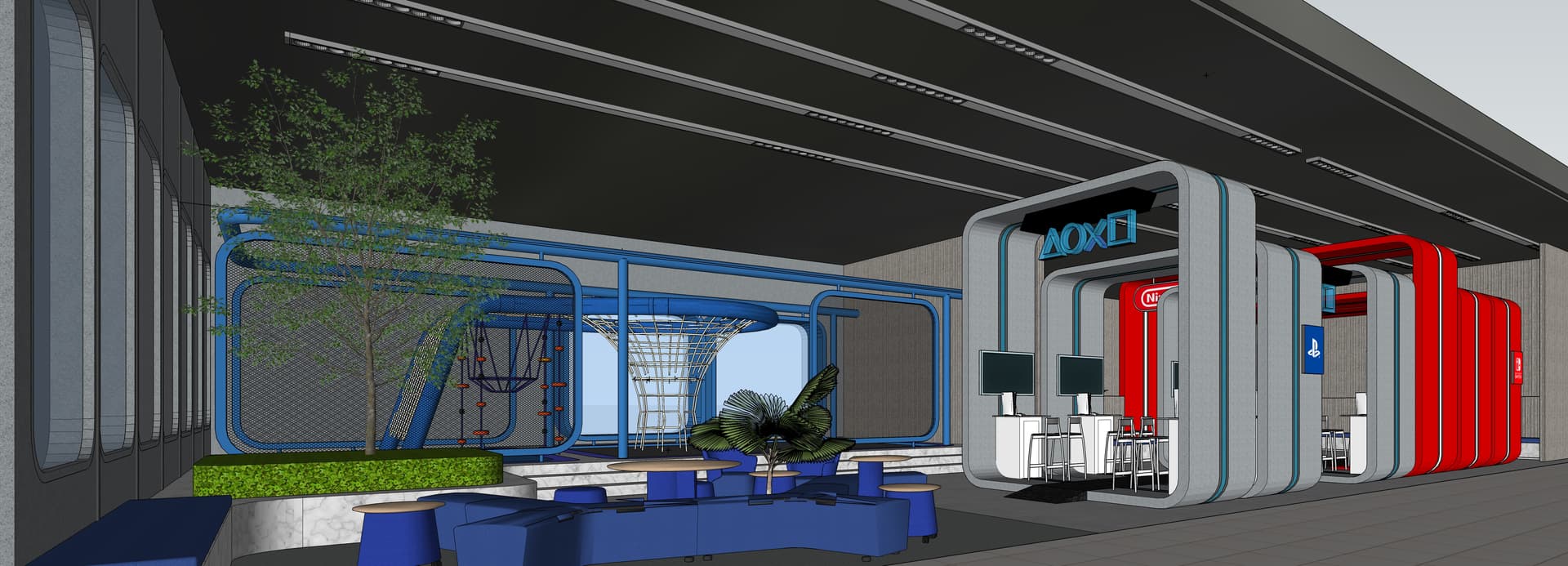 AI generated: High resolution photography interior design, dreamy sunken living room conversatio"Create a scene fe...