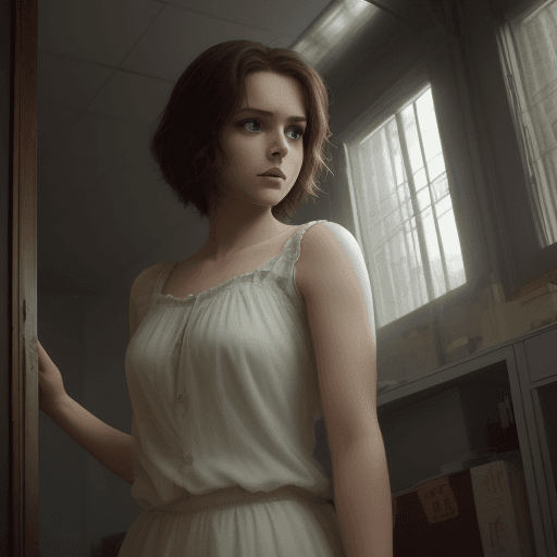 AI generated: like movie, beautiful, short,woman, 170 told
