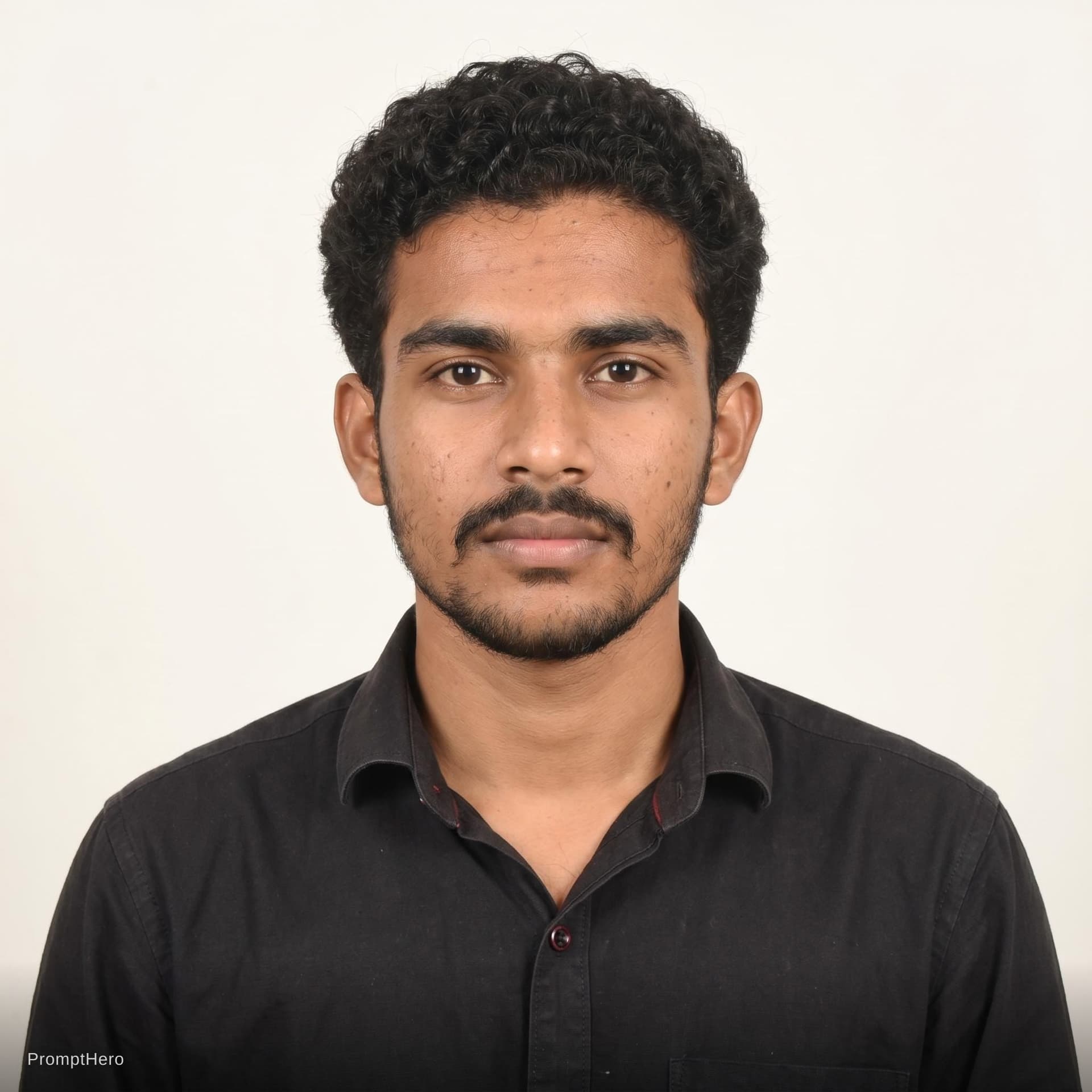 AI generated: passport size 
