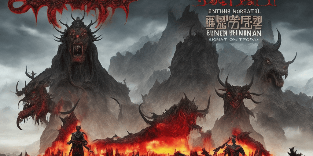 AI generated: In the northern cities of China, 500 years into the future, humanity has become extinct. Only Satan,...