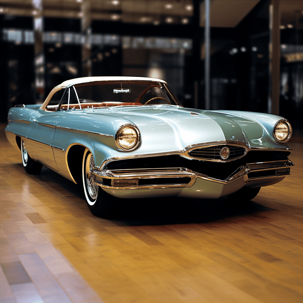 AI generated: concept car, 1957, sharp focus, studio photo, intricate details, highly detailed, the photograph is ...