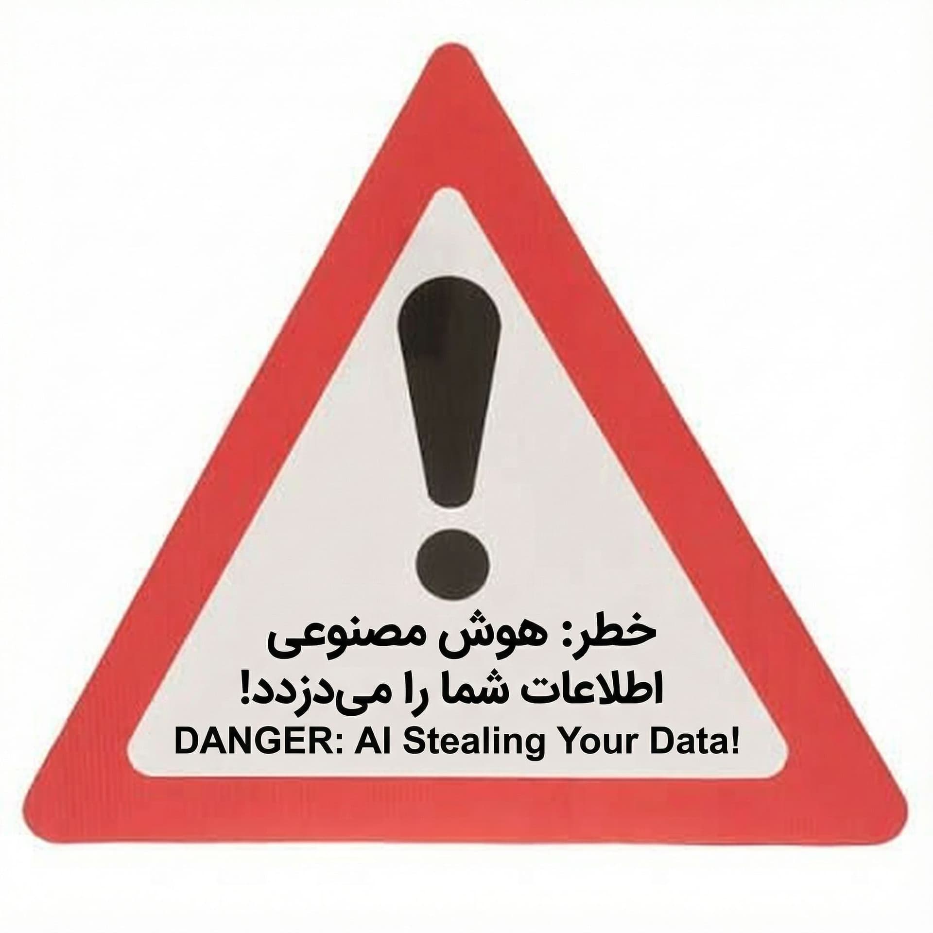 AI generated: خطر خطر هوش‌های مصنوعی اطلاعات شما را به سرقت می‌برند متوجه باشید