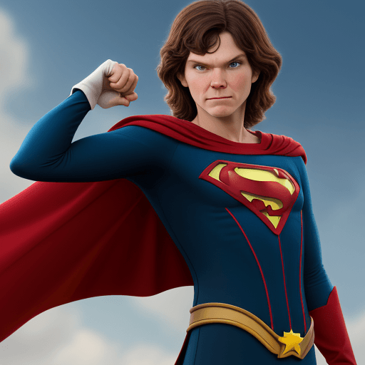 AI generated: Javier Milei Superhero.
Disney Character.
In a dollar suite. 
