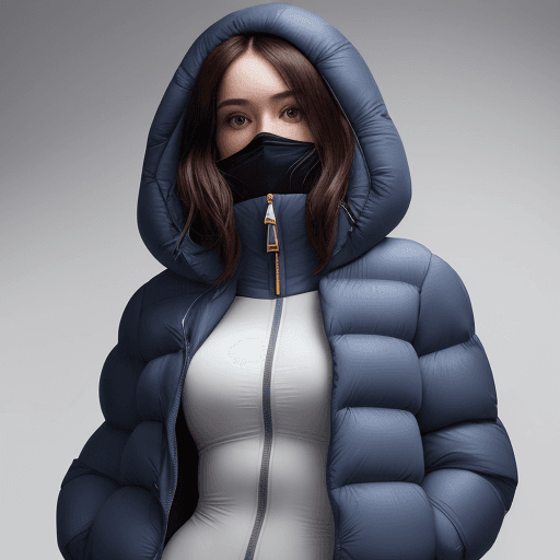 AI generated: Imagine a striking scene in a minimalist studio setting with a grey background bathed in soft, flatt...