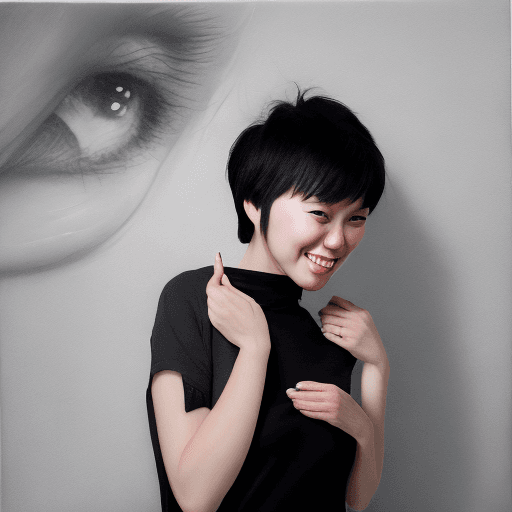 AI generated: Hyper realistic, full shot body photo of the most creepy artwork in the world, portrait photo of a f...