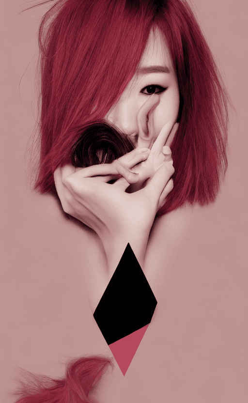 AI generated: photorealistic, ((1 woman)), (black pink, korea idol-.1),  {{full body}}, full colour, high contrast...