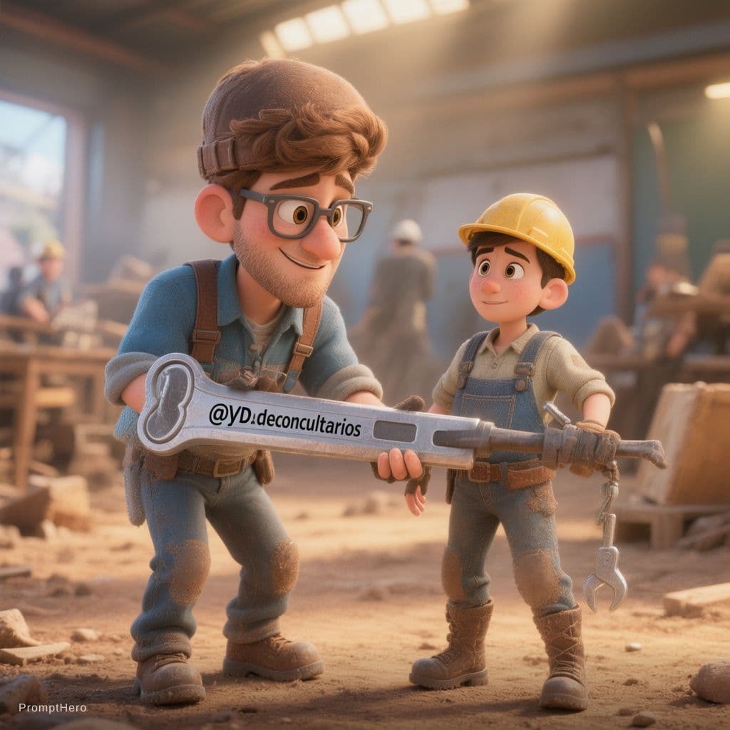 AI generated: actua como un profesional en SST y crea una imagen educativa, animada y estilo pixar con perfecta or...