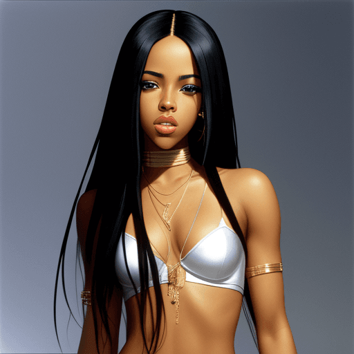 AI generated: Aaliyah the singer