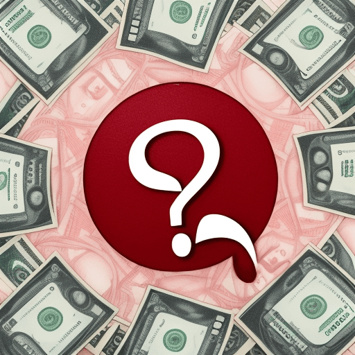 AI generated: This thumbnail is eye-catching for  a picture of a red question mark in the center of some hundred d...