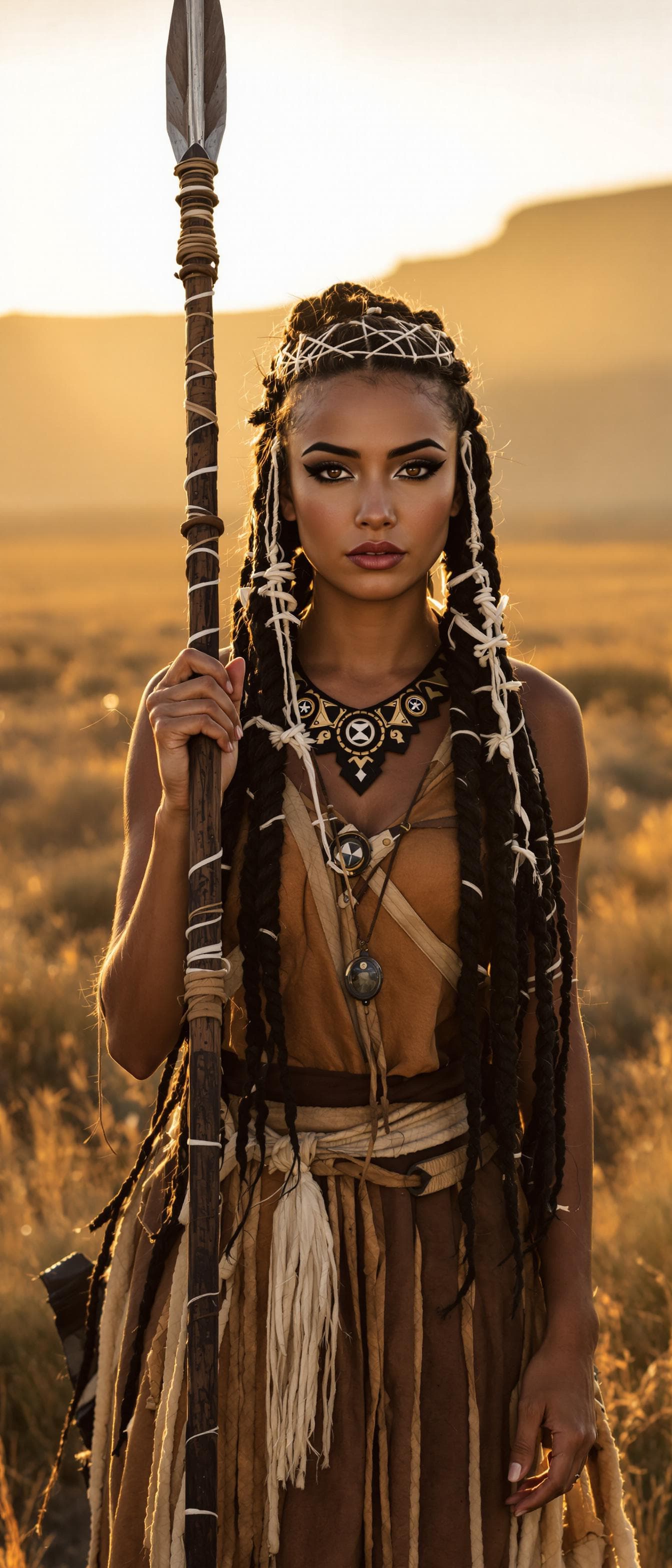 AI generated: "Image is a high-resolution portrait photograph captured with a Sony A1 50.1 MB camera using a 75mm ...