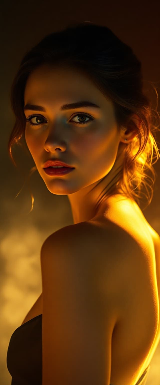 AI generated: Professional fine art photograph, cinematic style, volumetric lighting, bright vibrant warm colours,...