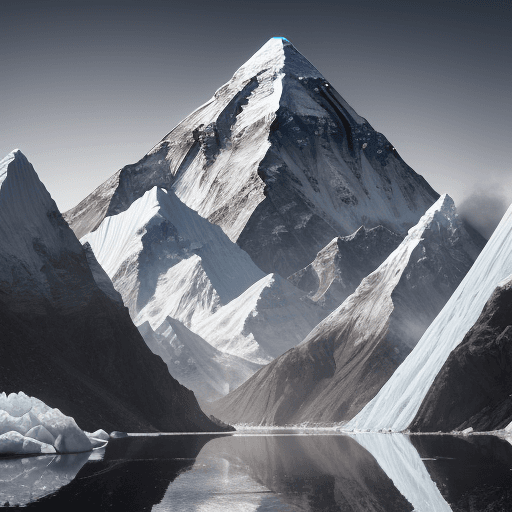 AI generated: Everest river Nile pyramid Uncut raw gems, Nikon D850 Lens Model: Nikkor 10mm f/0.95G Exposure Time:...