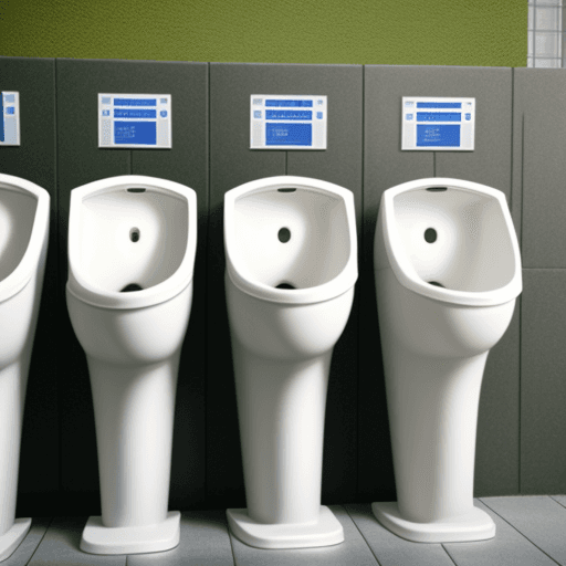 AI generated: female urinals